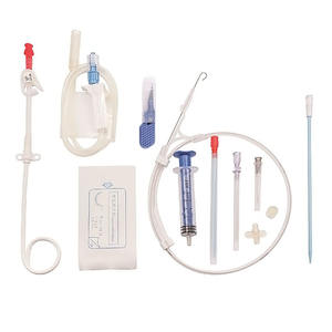 ชุดท่อระบายน้ำสำหรับใช้ในทางการแพทย์ใช้แล้วทิ้งมีความทนทานอุปกรณ์บำบัดฟื้นฟูสมรรถภาพเพื่อการระบายน้ำมีประสิทธิภาพในโรงงาน - Product Image 4