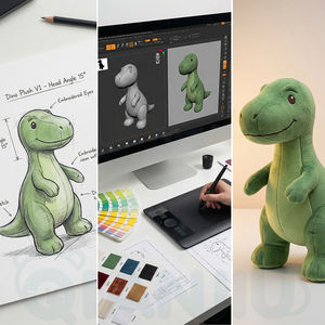 Düşük adedi özel tasarım şeyler peluş bebek dolması hayvan Plushie özel üreticileri Anime isteğe özel peluş oyuncak - Product Image 6