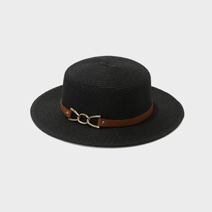 Jakijayi Thương Hiệu UPF 30 + Mặt Trời Bảo Vệ Bán Buôn Mùa Hè Hat Bãi Biển Giấy Hat Boater Mũ Rơm Phụ Nữ - Product Image 3