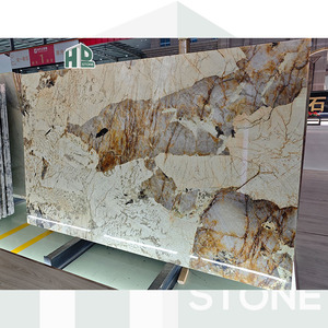 Tuile de dalle de marbre <span class=keywords><strong>Pandora</strong></span> de luxe en quartzite Dalle de marbre blanc de Patagonie naturelle <span class=keywords><strong>Prix</strong></span> direct d'usine de pierre HD - Product Image 3