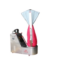 Machine factice de presse à repasser à vapeur de finisseur de chemise de blanchisserie industrielle