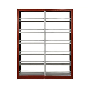 Estantería de Esquina Metálica Triangular para Libros, Estante Metálico para Almacenamiento de Libros en Esquinas de Salas Pequeñas - Product Image 1