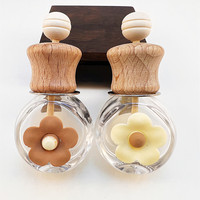 Clip de parfum de bouteille de désodorisant de voiture mignon sortie d'aération diffuseur d'huiles essentielles d'aromathérapie