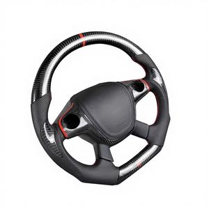Volante Deportivo Personalizado <span class=keywords><strong>Focus</strong></span> MK3 de Fibra de Carbono Real con Cuero para Trim EcoBoost GT/<span class=keywords><strong>Shelby</strong></span> GT350/Escape/ - Product Image 5