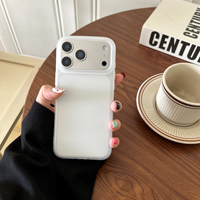Coque de téléphone légère givrée pour iPhone 18 Pro, 17, 16, 15, 14, 13, 12, 11, Pro Plus, coque de téléphone anti-chute