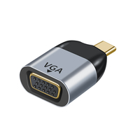 Kabel Adaptor Tipe C Ke Hdtv, Konverter 4K 8K 60HZ Usb C Ke Hdtv Tipe C Pria Ke HDM/VGA/DP/Mini DP/RJ45 untuk Aksesori Ponsel