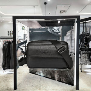 2025 Trending Luxury Business Casual Men's Crossbody <b>Shoulder</b> <b>Bag</b> Fashion PU Messenger with Letter Decoration - Product Image 3