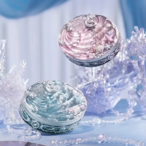 <span class=keywords><strong>Poudre</strong></span> Compacte Multicolore Flower Knows Shell's Jewel, Fini Maquillage Imperméable Longue Durée, <span class=keywords><strong>Poudre</strong></span> Fixante Clair Cuit au Four - Product Image 4