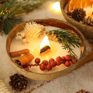 Trendy Aesthetic <strong>Long</strong> Lasting Flower Infused Coconut <strong>Candle</strong> Scented <strong>Candles</strong> for Modern House Decoration - Product Image 3