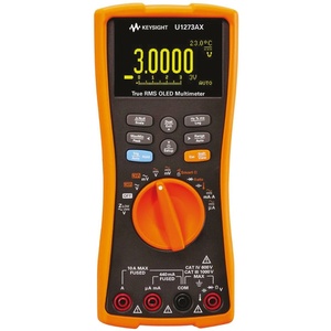 Keysight Technologies รุ่น U1273A มัลติมิเตอร์แบบมือถือวัดค่า RMS แท้แรงดันไฟฟ้าสูงสุด220โวลต์กระแสสลับสูงสุด10แอมป์และแรงดันไฟฟ้าสูงสุด1,000โวลต์รับประกัน1ปี - Product Image 3