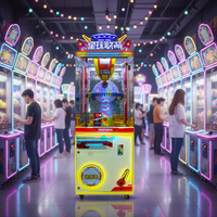 Machine à griffes d'arcade personnalisée pour un joueur, thème Alliance Interstellaire, équipement de jeu à cadeaux