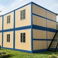 Maison conteneur pliable sur mesure pour camp de construction, bureau et dortoir de travailleurs
