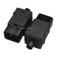 Câble d'extension électrique industriel YDC-20 homologué CE/ROHS, 16A, IEC 320 C19 vers C20/C20 vers C19, pour PDU/UPS