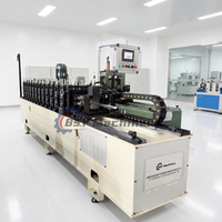 Máquina de Perfilado de Chapa de Acero Ligero para Canales de Sombrillas Totalmente Automática con Cizalla Voladora y Conformado en Frío
