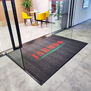 Tapis de porte modernes et durables pour l'extérieur et l'intérieur, tapis personnalisés avec logo, tapis commerciaux en tissu nylon, tapis sur mesure - Product Image 3