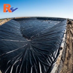 Geomembrana HDPE ASTM de 1.5 mm, 8 m x 200 m, Membrana Anti-Infiltraciones para Estanques de Residuos Mineros en la Mina de Cobre de <span class=keywords><strong>Santiago</strong></span>, Chile - Product Image 4