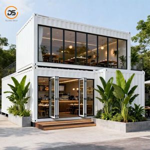 Tùy chỉnh di chuyển mở rộng prefab <span class=keywords><strong>container</strong></span> nhà với bánh sandwich panel thép cho cửa hàng hoa nhà hàng siêu thị đơn vị - Product Image 1