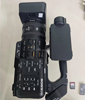 Nouveau Caméscope Portable Professionnel PXW-Z200 avec Zoom Optique 24x, IA Intégrée, 4K XDCAM, Appareil de Diffusion en Direct, Matériau Plastique