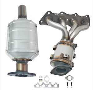 เครื่องฟอกไอเสียเชิงเร่งปฏิกิริยาสามทางแบบ Euro6 Euro4 Euro5พร้อมสารตั้งต้นคาเมริคสำหรับ1.6L สำเนียงฮุนได - Product Image 6