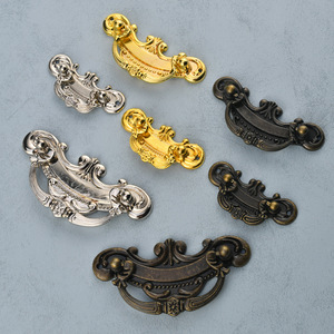 Large Size Antique Furniture Handle Chinese-Style Home Decoration Leading Trend New Elegant Packaging Box Handle <b>for</b> Cabinet Use - Product Image 3