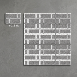 25x37.5 Design d'élévation brillant Aspect extérieur Surface rectifiée mate Carreaux muraux en céramique numérique émaillée 10x15 250x375 Meilleur taux - Product Image 5