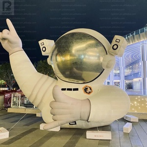 Décor Photo Gonflable LED Astronaute Géant Idéal pour Événements sur le Thème <span class=keywords><strong>de</strong></span> l'Exploration Spatiale / Carnavals Familiaux / Expositions Technologiques / Scènes - Product Image 5