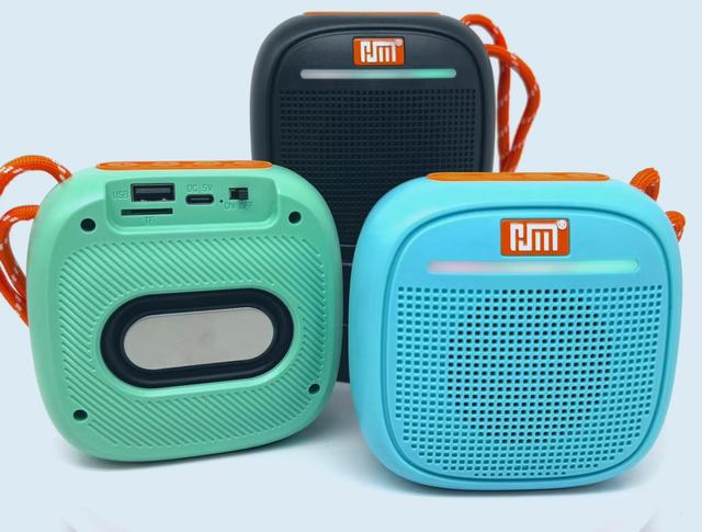 Wholesale Portable Bluetooth Speaker with RGB Colorful Light HiFi Stereo Custom Logo Accepted