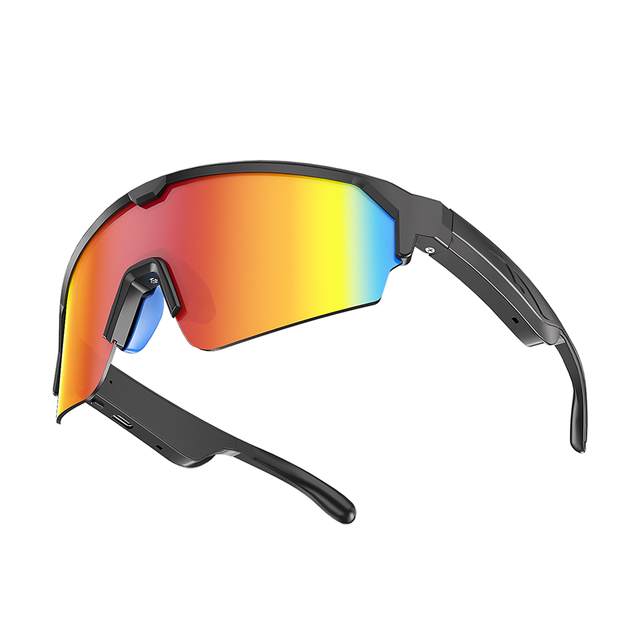 Pure Audio Glasses for Cycling Eyewear Long Battery Life Music Player Touch Control AI Assistant IPX5 Hands-Free Calling UV400