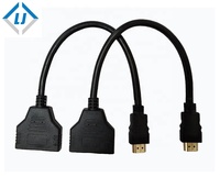 Deux connecteurs vers un câble HDMI haute vitesse Support HDMI 7680X4320P utilisé pour l'ordinateur HDTV PS3 Blue DVD