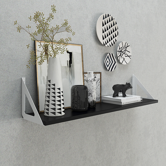 Wooden DIY Wall Mounted Storage Rack