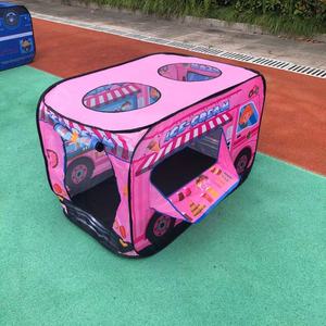 Children <b>Car</b> Tent Playhouse <b>Inflatable</b> Fabric Toy For Indoor Outdoor 2 To 4 Years Unisex - Product Image 3