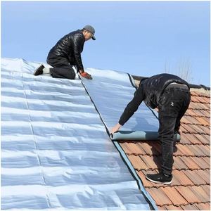 High Polymer <strong>Building</strong> <strong>Materials</strong> Self Adhesive Modified <strong>Bitumen</strong> Aluminum Foil Roofing Waterproof Membrane - Product Image 2