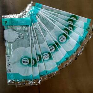 Masque Zhengxin Jiujiu Kf94 à 3 couches jetables pour adultes, protection 3D contre la poussière et les gaz nocifs, prévention des épidémies - Product Image 1