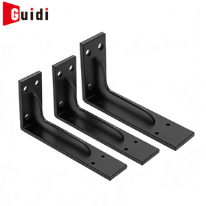 Supports <span class=keywords><strong>d</strong></span>'<span class=keywords><strong>angle</strong></span> en acier noir de grande qualité à vendre – Supports pour climatiseur intérieur/extérieur et étagères - Product Image 4