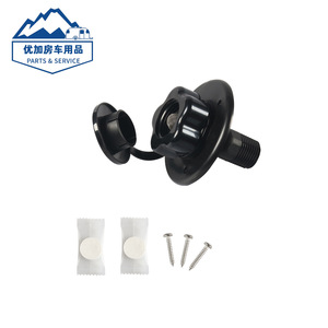 Tapa de tanque de plástico con cerradura para puerto de llenado de agua de caravana o barco - Product Image 1