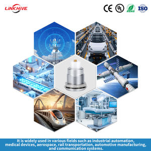 Connettore a Mezzaluna Personalizzato ERA Maschio/Femmina Circolare 1 PIN Push-Pull Autobloccante Serie S Connettore Coassiale Compatibile con LEMO - Product Image 6