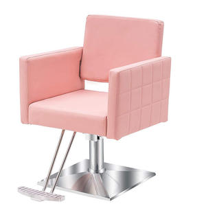 Silla de Estilismo Hidráulica Rosa para Salón de Belleza y Spa, Muebles para Peluquería Wallybeauty - Product Image 4