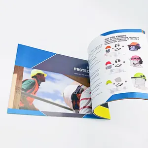 IMEE-folleto personalizado A3, folleto de catálogo, servicio de impresión de folletos plegables laminados