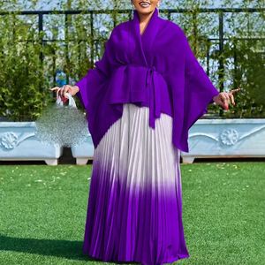 <span class=keywords><strong>Robe</strong></span> élégante pour femmes, <span class=keywords><strong>robe</strong></span> décontractée à col rond, tissu en polyester métallique brillant, manches longues, jupe plissée <span class=keywords><strong>longue</strong></span> - Product Image 2