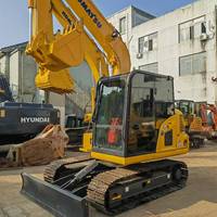 Excavatrice Caterpillar 306 d'occasion, 6 tonnes, modèle original américain 2020, 40 000-50 000 heures, avec pince, engin de construction