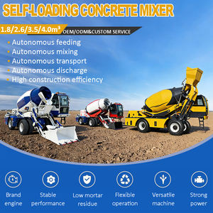 Bétonnière auto-déchargeante YINGDONG 4m³ mini, portable, pour les travaux de construction rurale au Nigeria - Product Image 6