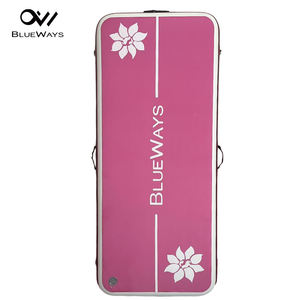 Tapis de gymnastique <span class=keywords><strong>gonflable</strong></span> en PVC imperméable avec pompe électrique pour la <span class=keywords><strong>gym</strong></span> et la remise en forme à domicile - Product Image 6