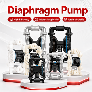 Pompe pneumatique à double diaphragme en acier inoxydable 304/316/316L de 1 pouce (25 mm) pour le transfert de <span class=keywords><strong>carburant</strong></span>, d'huile et d'eau - Product Image 6