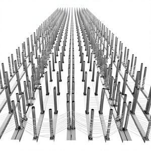 Mzp M Malla de alambre de acero inoxidable perforada con orificios hexagonales, red de barrera y obstáculos para tanques, en stock, directo de fábrica - Product Image 1