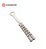 Special folding metal beer bottle opener