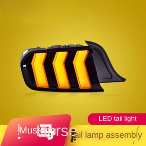 Pour Ford <span class=keywords><strong>Mustang</strong></span> 15-20 LED assemblage de feu arrière dynamique effet d'eau courante nouvelle lentille rouge 12V dédié feu arrière LED modifié - Product Image 4