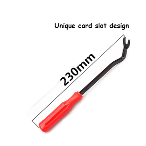 1PC công cụ loại bỏ bảng điều khiển cửa xe + 4pcs Bảng điều khiển âm thanh TRIM công cụ loại bỏ ô tô Nail STAPLE Remover âm thanh cửa Clip Dash Pry để - Product Image 6