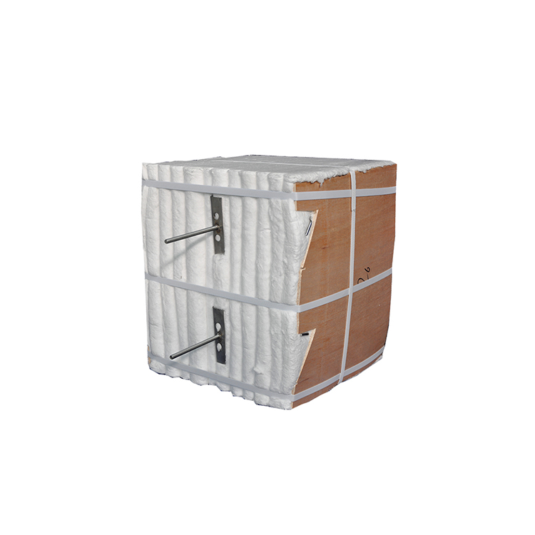 Огнеупорный Термоблок из керамического волокна с АНКЕРОМ для печи пониженного давления