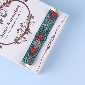 Dây Đeo Cổ Tay Co Giãn Có Thể Điều Chỉnh Dây Đeo Đồng Hồ Bằng Nylon Dệt Cho Đồng Hồ Thông Minh Fitbit Charge 5 - Product Image 5