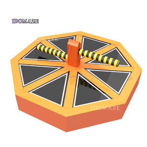 <span class=keywords><strong>Trampoline</strong></span> commercial moderne pour enfants, idéal pour le saut libre et le freestyle, fabriqué sur mesure par IDOMAZE Factory OEM. - Product Image 4